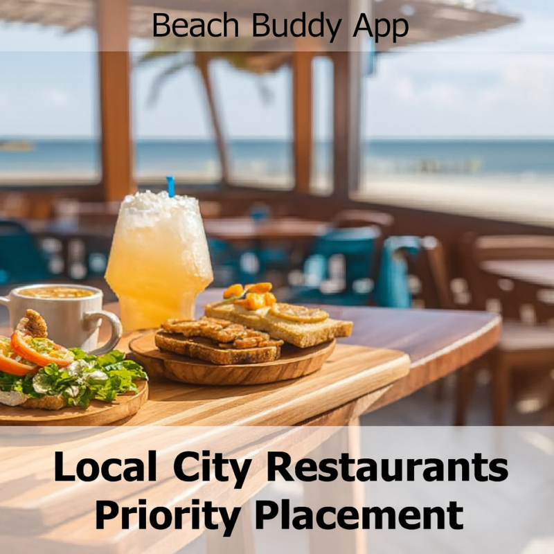 Beach Buddy – Local Food Ad Placement