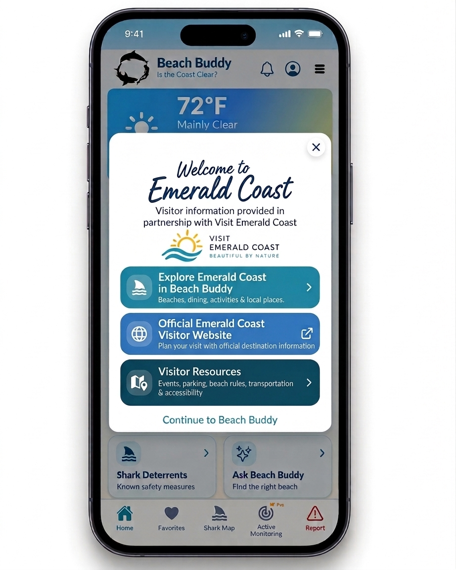 Beach Buddy destination welcome experience for Emerald Coast